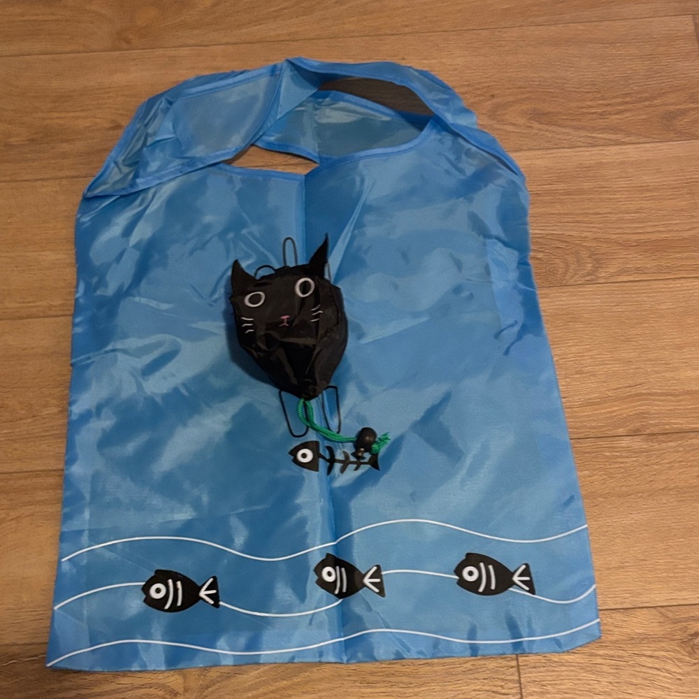 Gifts for Anyone🎁 Cute Cat Reusable Shopping Bag – Foldable, Eco-Friendly